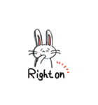 ウサギのベッキーの英会話 1.1（個別スタンプ：2）