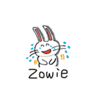 ウサギのベッキーの英会話 1.1（個別スタンプ：10）