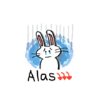 ウサギのベッキーの英会話 1.1（個別スタンプ：11）
