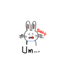 ウサギのベッキーの英会話 1.1（個別スタンプ：27）