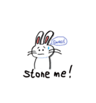 ウサギのベッキーの英会話 1.1（個別スタンプ：34）