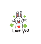 ウサギのベッキーの英会話 1.1（個別スタンプ：38）