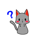 表情ねこ（個別スタンプ：1）