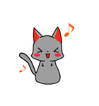 表情ねこ（個別スタンプ：3）