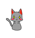表情ねこ（個別スタンプ：7）