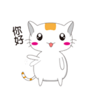 two hairs and three hairs（個別スタンプ：2）
