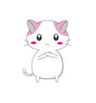 two hairs and three hairs（個別スタンプ：16）