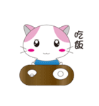 two hairs and three hairs（個別スタンプ：24）