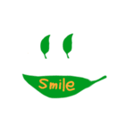 Leaf tends to float with wind（個別スタンプ：17）