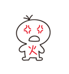 Fat people and bamboo pole people（個別スタンプ：6）