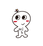 Fat people and bamboo pole people（個別スタンプ：14）