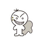 Fat people and bamboo pole people（個別スタンプ：21）