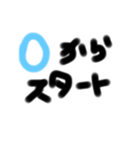 数字と文字（個別スタンプ：3）