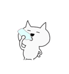 白猫ホイップ ダイエット編（個別スタンプ：10）