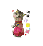 Fool ＆ Cute cat Mochi（個別スタンプ：38）