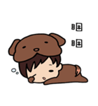 Dog boy join your life（個別スタンプ：6）
