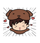 Dog boy join your life（個別スタンプ：28）