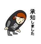 クロさんのための黒スタンプ2（個別スタンプ：5）