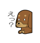 犬と猫と飼い主の日常スタンプ（個別スタンプ：2）