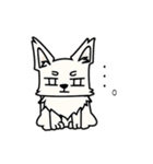 犬と猫と飼い主の日常スタンプ（個別スタンプ：9）