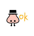 Mr.Nose very gentleman（個別スタンプ：2）