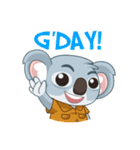 Steve The Adventurous Koala（個別スタンプ：7）