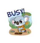 Steve The Adventurous Koala（個別スタンプ：27）