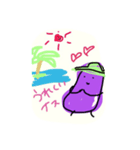 ナスちゃんナース（個別スタンプ：8）
