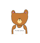 クマってるスタンプ（個別スタンプ：9）