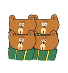 クマってるスタンプ（個別スタンプ：21）