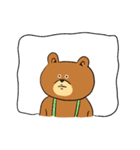 クマってるスタンプ（個別スタンプ：23）
