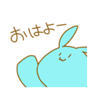 滑稽なウサギ（個別スタンプ：1）
