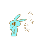 滑稽なウサギ（個別スタンプ：38）