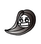 Girl wearing a mask（個別スタンプ：1）