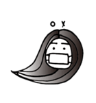Girl wearing a mask（個別スタンプ：2）