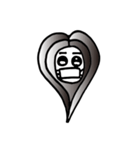 Girl wearing a mask（個別スタンプ：5）