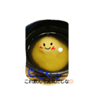 小鳥と食べ物のほんわかスタンプ（個別スタンプ：5）