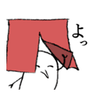 ゔぁるよしくんと、ねずみと毒舌うさぎ。（個別スタンプ：1）