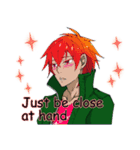 handsome man is whisper seductively3（個別スタンプ：14）