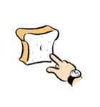 Plain bread sticker（個別スタンプ：2）