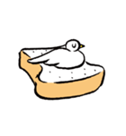 Plain bread sticker（個別スタンプ：15）