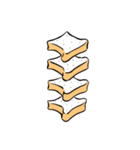 Plain bread sticker（個別スタンプ：16）