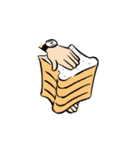 Plain bread sticker（個別スタンプ：17）
