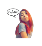 Crazy RuRu (Thai Version)（個別スタンプ：9）