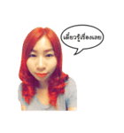 Crazy RuRu (Thai Version)（個別スタンプ：23）
