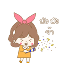 Nong Bao Tang Shopping Girl（個別スタンプ：4）
