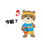 T-bear テニス（個別スタンプ：6）