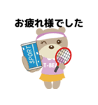 T-bear テニス（個別スタンプ：32）