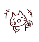 完全脱力ねこちゃん（個別スタンプ：21）