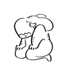 The Tiger Man Who Always Kneels（個別スタンプ：3）